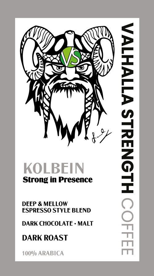 Valhalla Strength Coffee - Kolbein Dark Roast